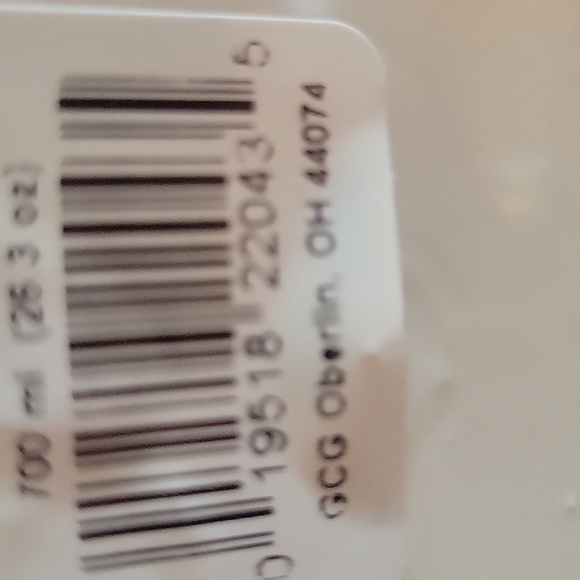 White ceramic purple silk flower arrangement - Picture 5 of 5